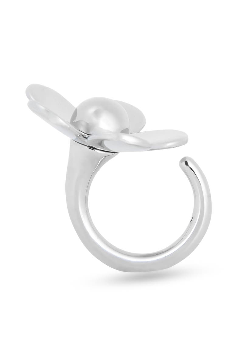 Daisy Ring, Alternate, color, SILVER
