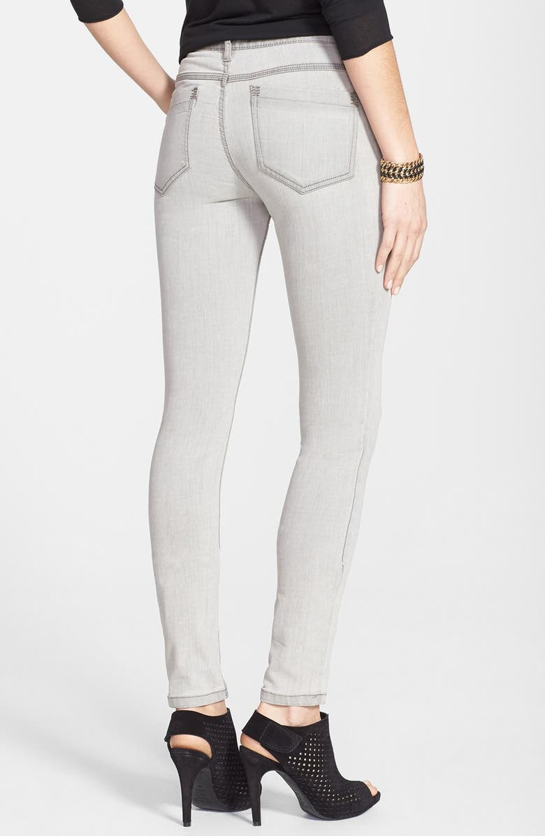 Free People Stretch Skinny Jeans, Alternate, color, 