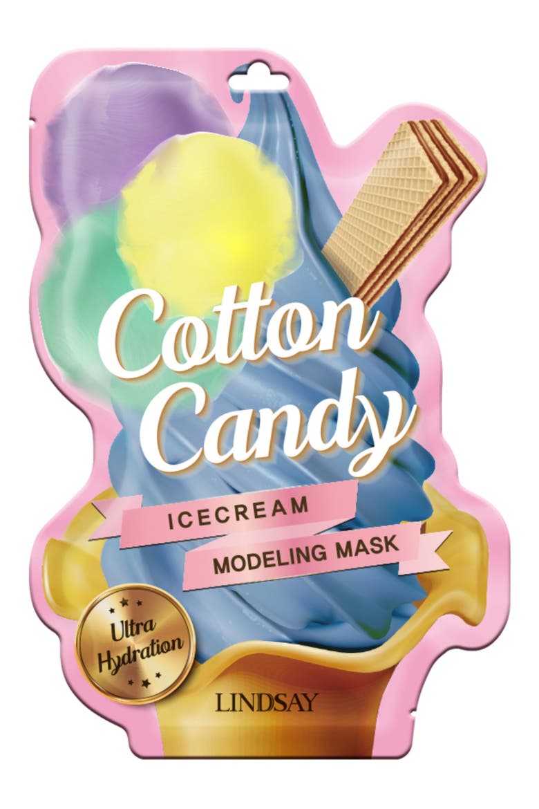 Cotton Candy Icecream Modeling Mask, Alternate, color, NO COLOR