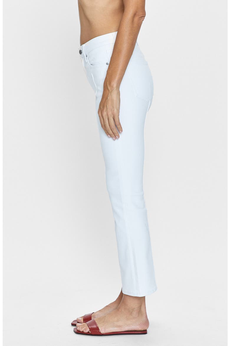 Lennon High Waist Ankle Bootcut Jeans, Alternate, color, LE BLANC