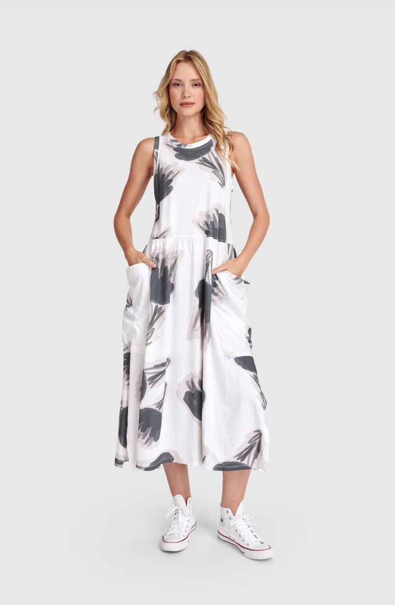 Alembika Unwind Pockets Dress, Alternate, color, Cloud
