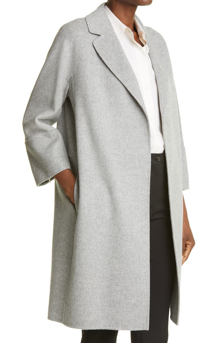 Max Mara Arona Double Face Wool Wrap Coat, Alternate, color, 