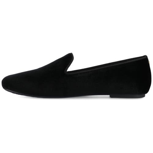Birdies The Starling Loafer Velvet In Black