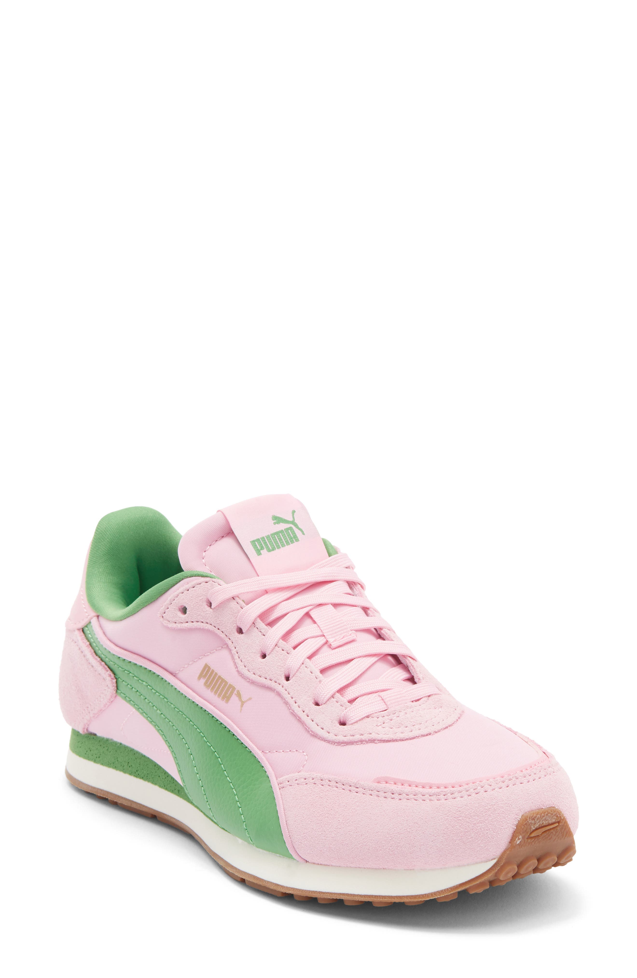 PUMA St Miller Rose Sneaker, Main, color, Pink Shimmer-Green Fruit-Gum