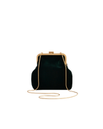 Fable England Into The Woods Green Clutch Bag