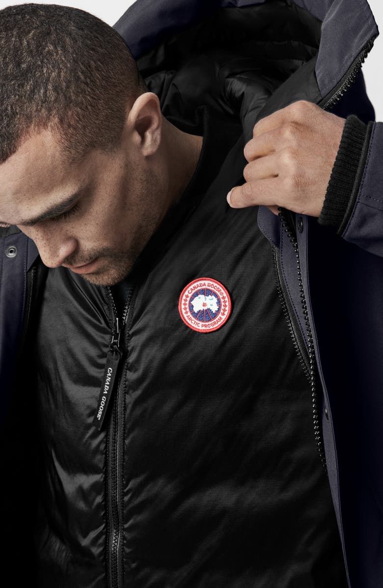 Canada Goose Garibaldi Slim Fit 3-in-1 Parka, Alternate, color, Navy