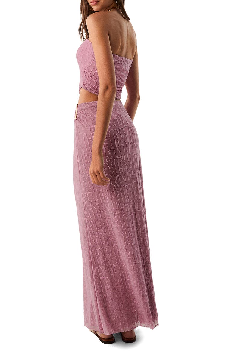 Ray Strapless Cover-Up Top, Alternate, color, PINK