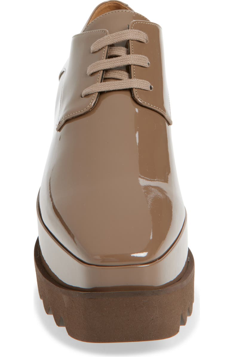 Stella McCartney Sneakelyse Platform Sneaker, Alternate, color, Caffelatte