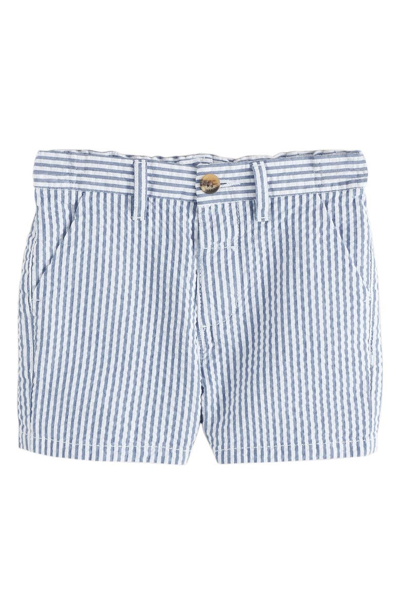 NEXT Kids' Ticking Stripe Cotton Chino Shorts, Main, color, Multi