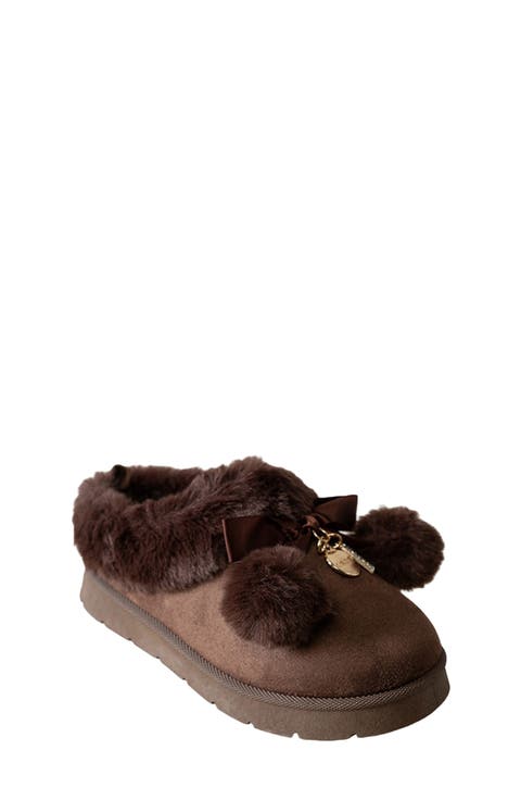 Kids' Cozy Faux Fur Slipper