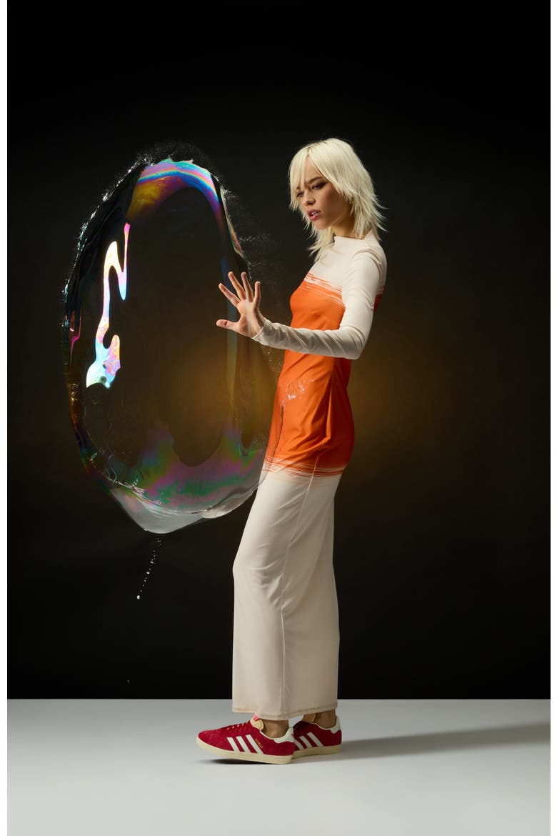 Mia Dress, Alternate, color, Orange