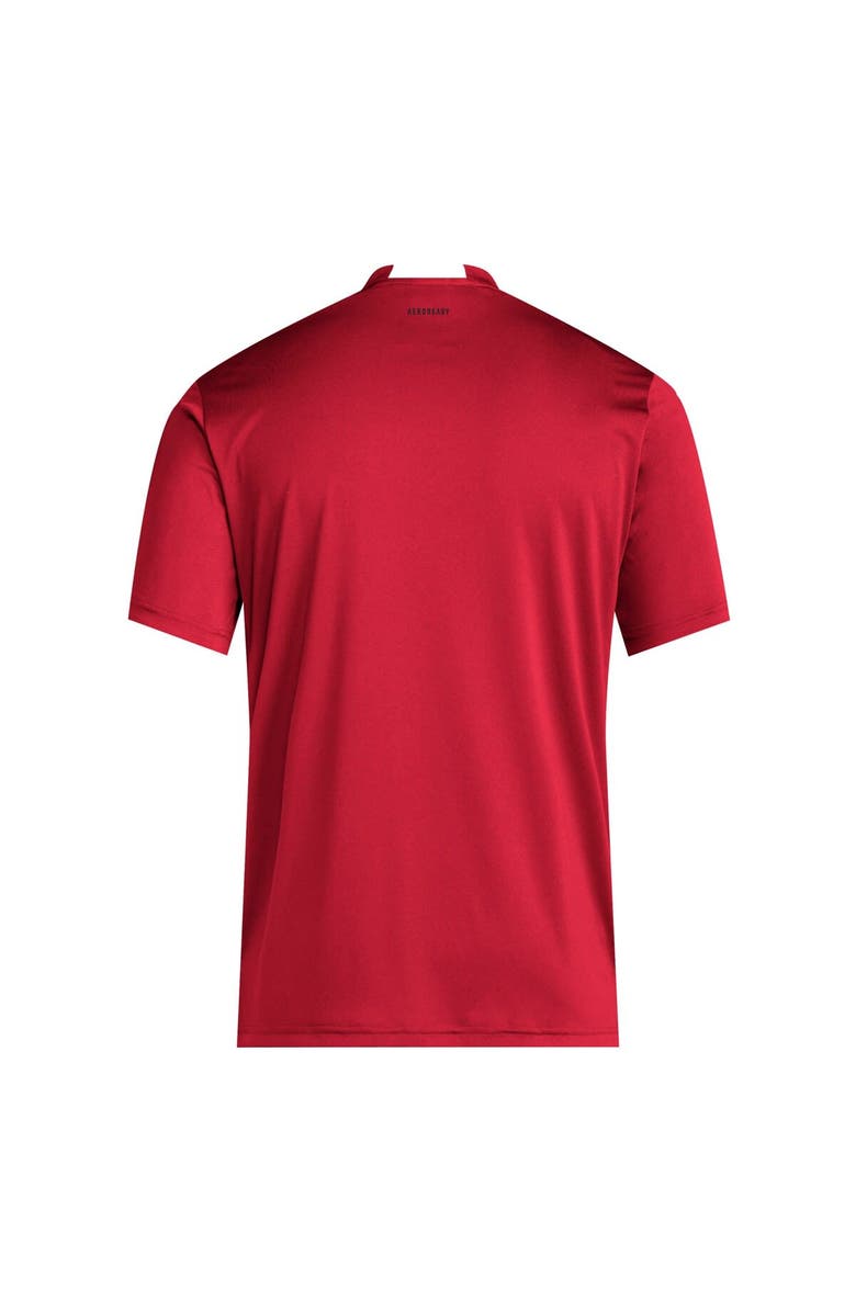 adidas Men's adidas Crimson Indiana Hoosiers 2025 Training Performance Team T-Shirt, Alternate, color, Crimson