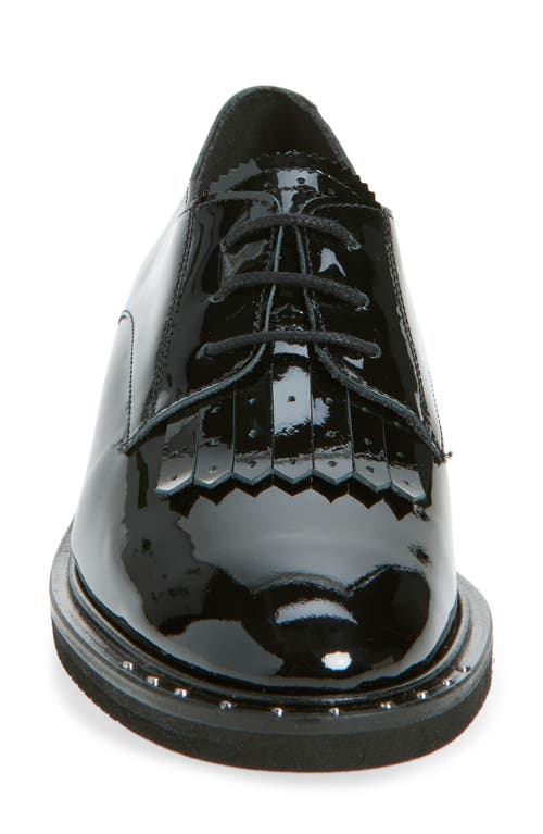 Bruno Magli Cabana Kiltie Derby In Black