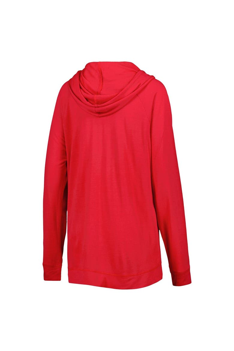 Women's Touch Red St. Louis Cardinals Pre-Game Raglan Pullover Hoodie, Alternate, color, Red