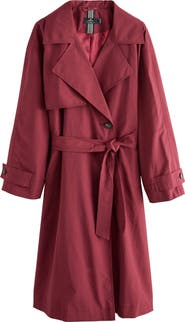 NEXT Cotton Blend Trench Coat