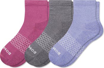 Assorted 3-Pack Mid Ankle Supima<sup>®</sup> Cotton Blend Socks