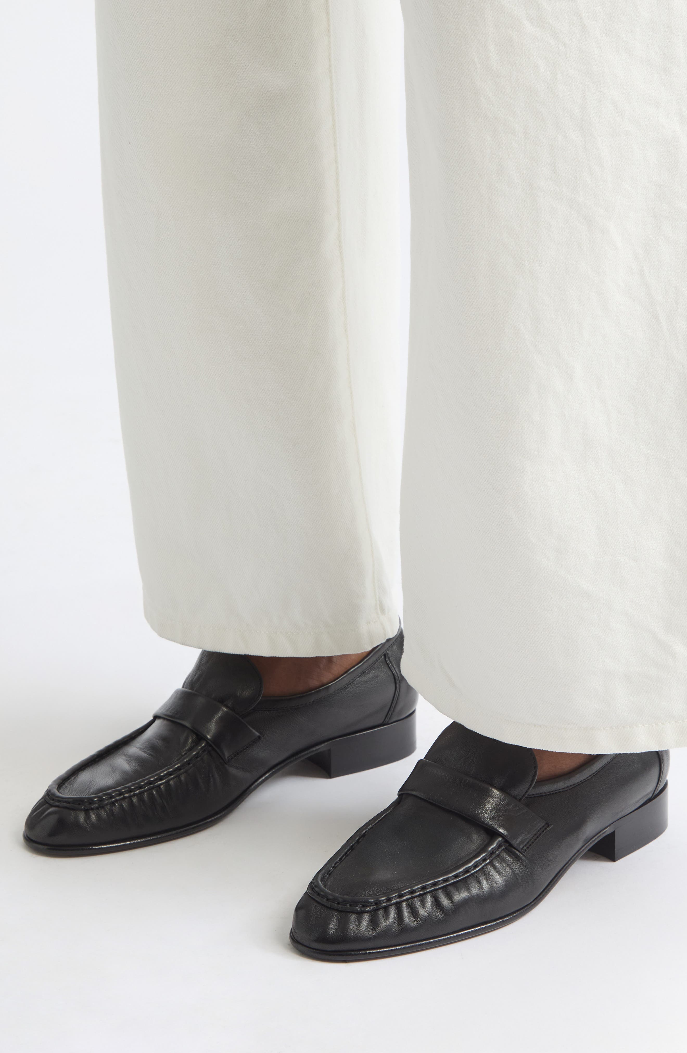 Soft Loafer, Alternate, color, BLACK