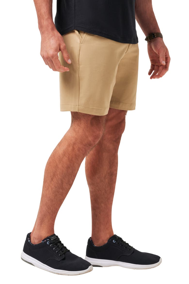 Stretchknit 8-Inch Shorts, Alternate, color, KHAKI