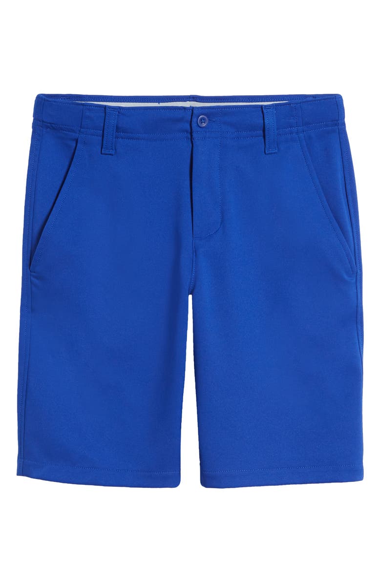 Under Armour Kids' Showdown Shorts, Main, color, Royal / Mod Gray / Royal