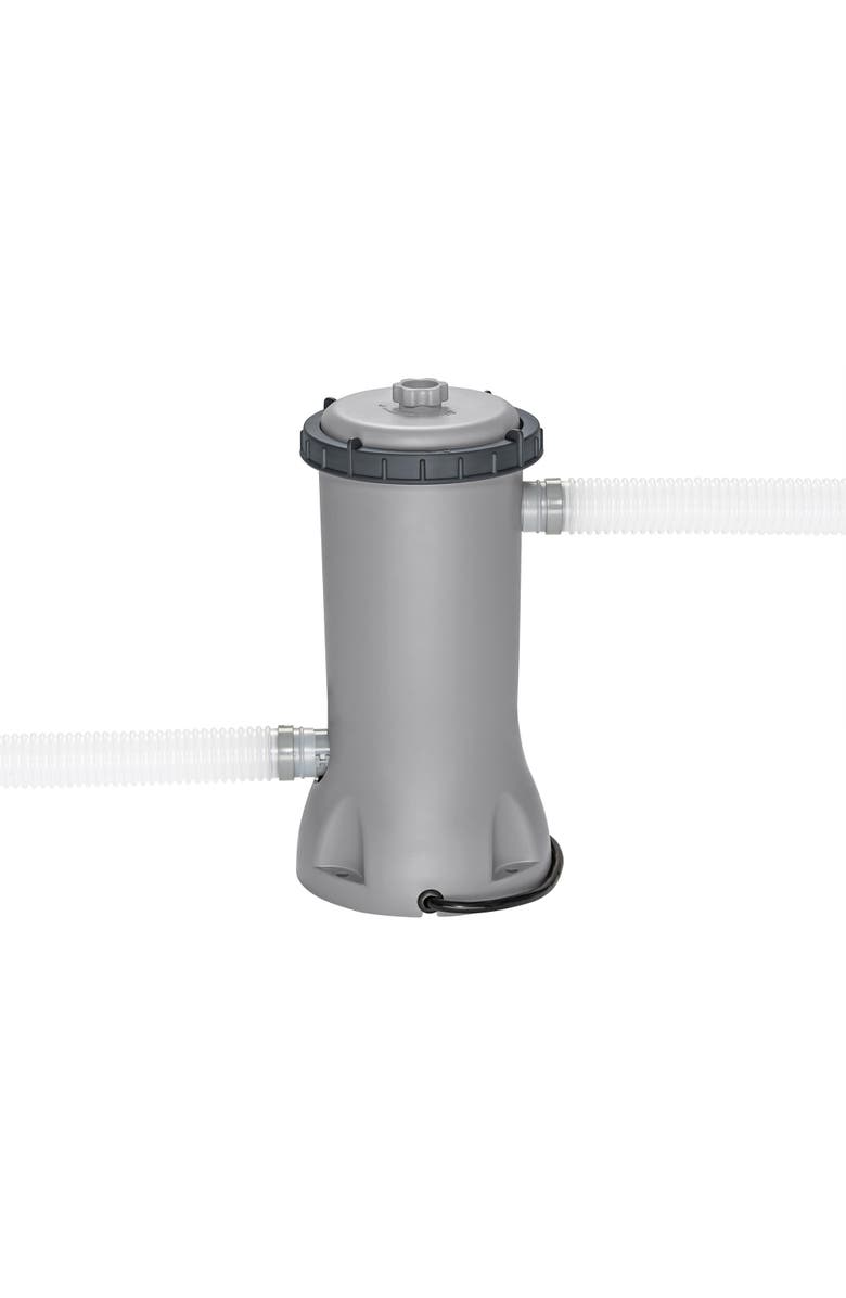 Fast Set Bestway Fast Set PVC 15' Above Ground Round Inflatable Swimming Pool Set with 530 GPH Filter Pump, Alternate, color,