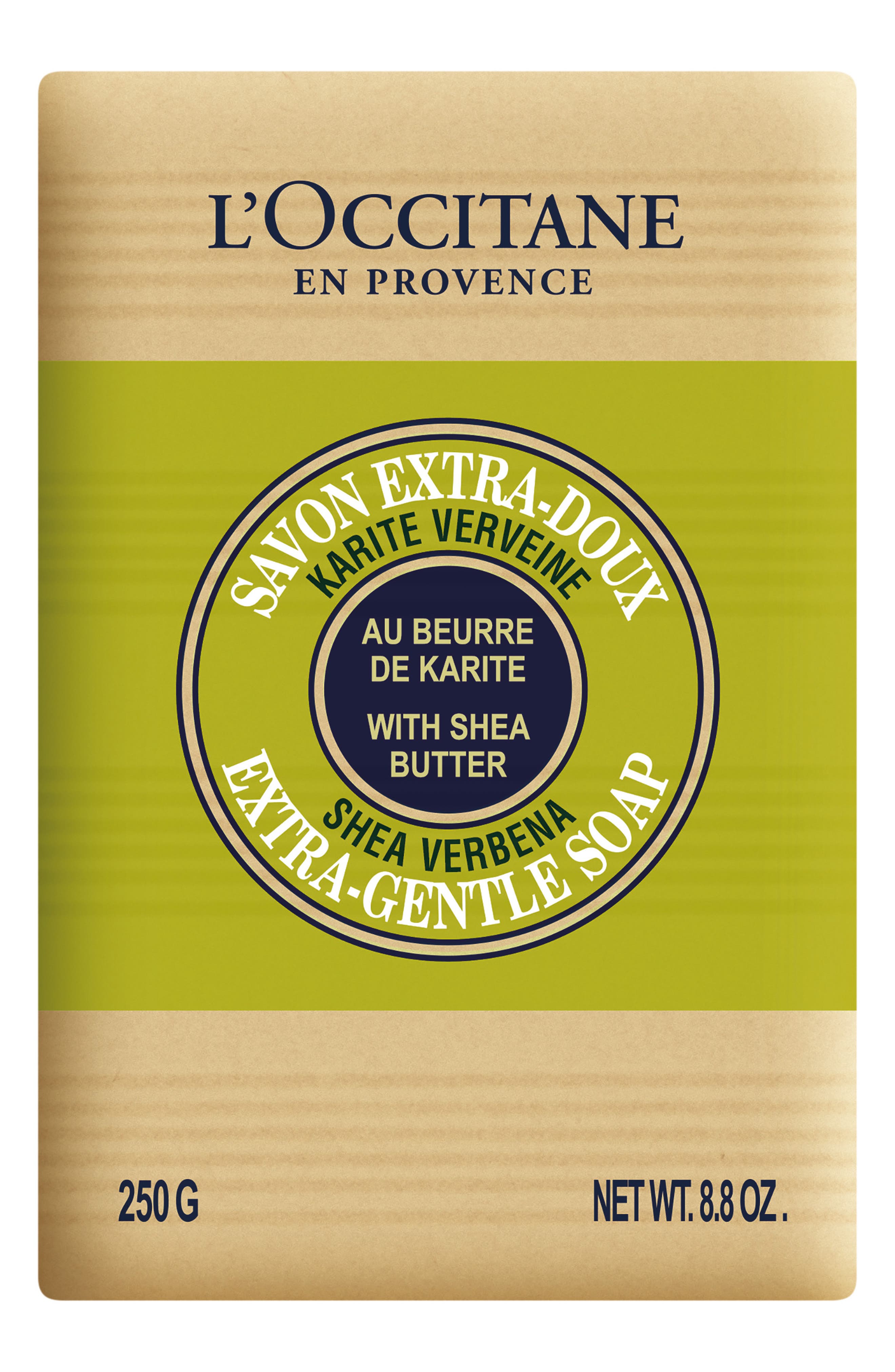 L'Occitane Shea Verbena Extra-Gentle Soap in Green 