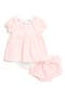 Two-Piece Strawberry Gingham Dress & Bloomers