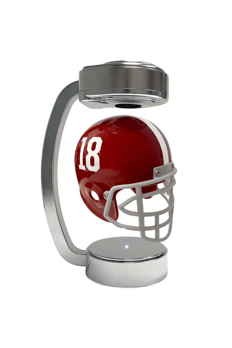 Alabama Crimson Tide Chrome Base Mini Hover Helmet, Main, color, Red