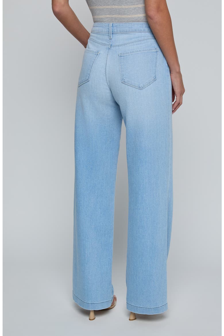 Scottie High Waist Wide Leg Jeans, Alternate, color, BAYRIDGE