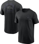 Nike Men's Nike Black Baltimore Ravens Split Logo T-Shirt