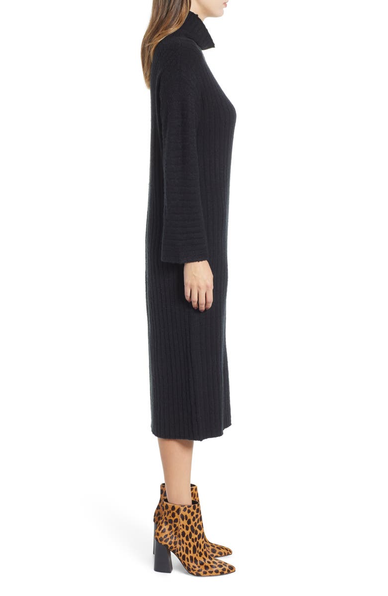Leith Rib Midi Sweater Dress, Alternate, color, 