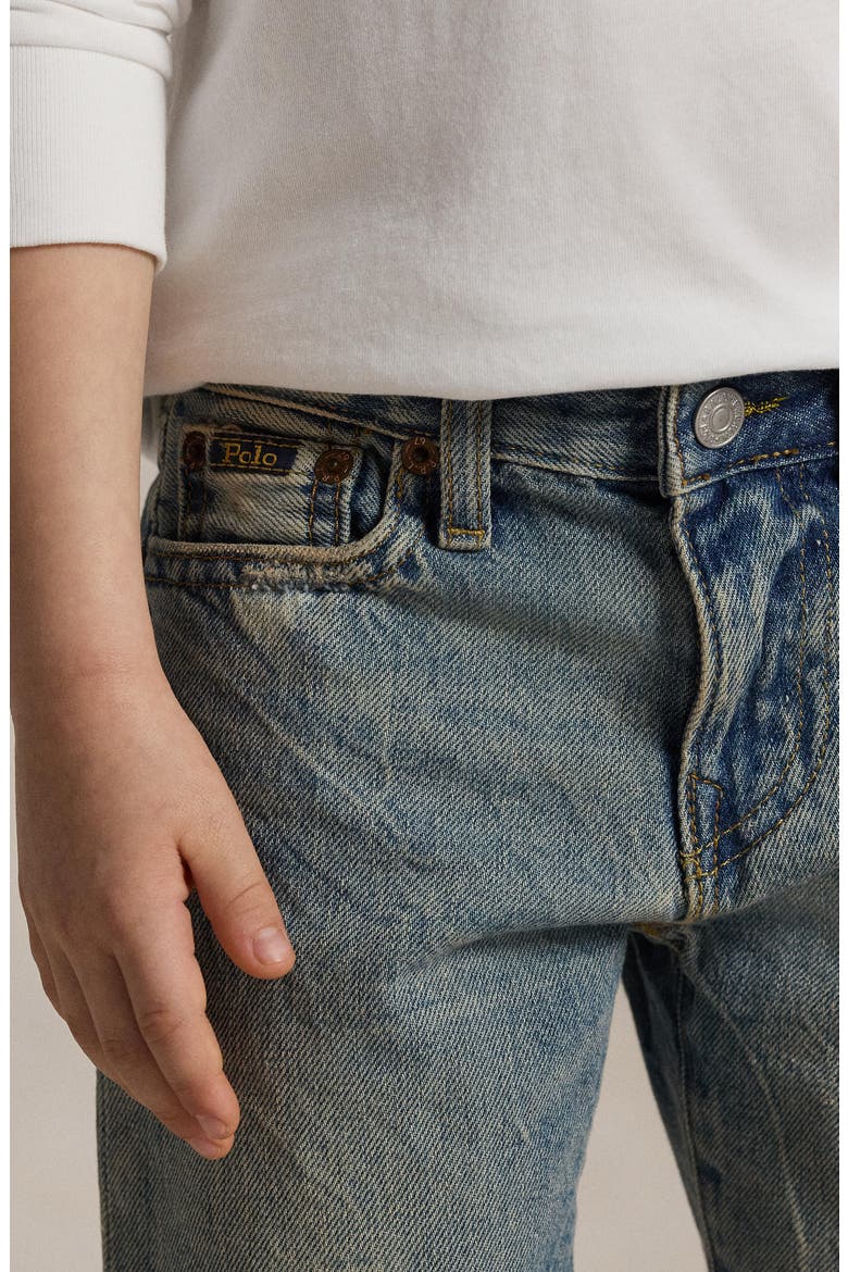 Kids' Cutoff Denim Shorts, Alternate, color, FALCON