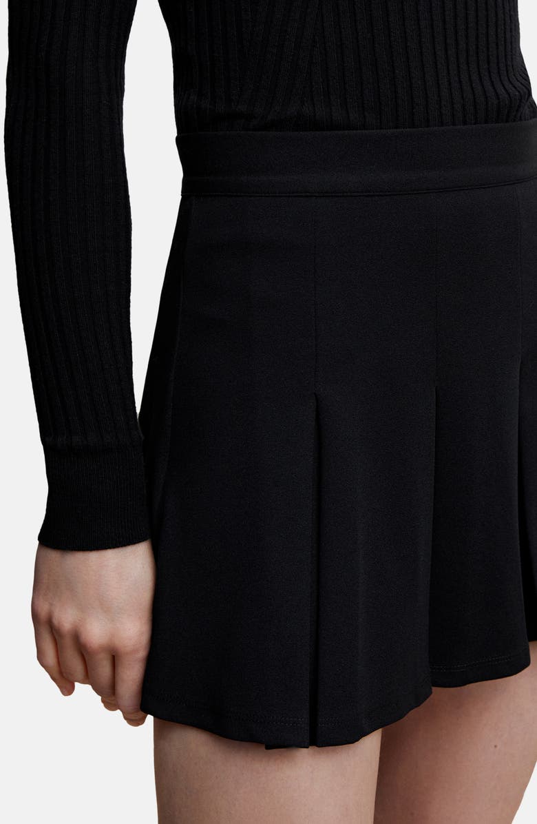 MANGO Wide Pleated Skirt, Alternate, color, 