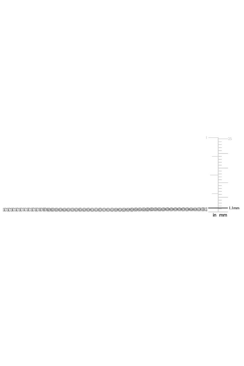 Box Link Chain Necklace, 1.10mm, Alternate, color, SILVER