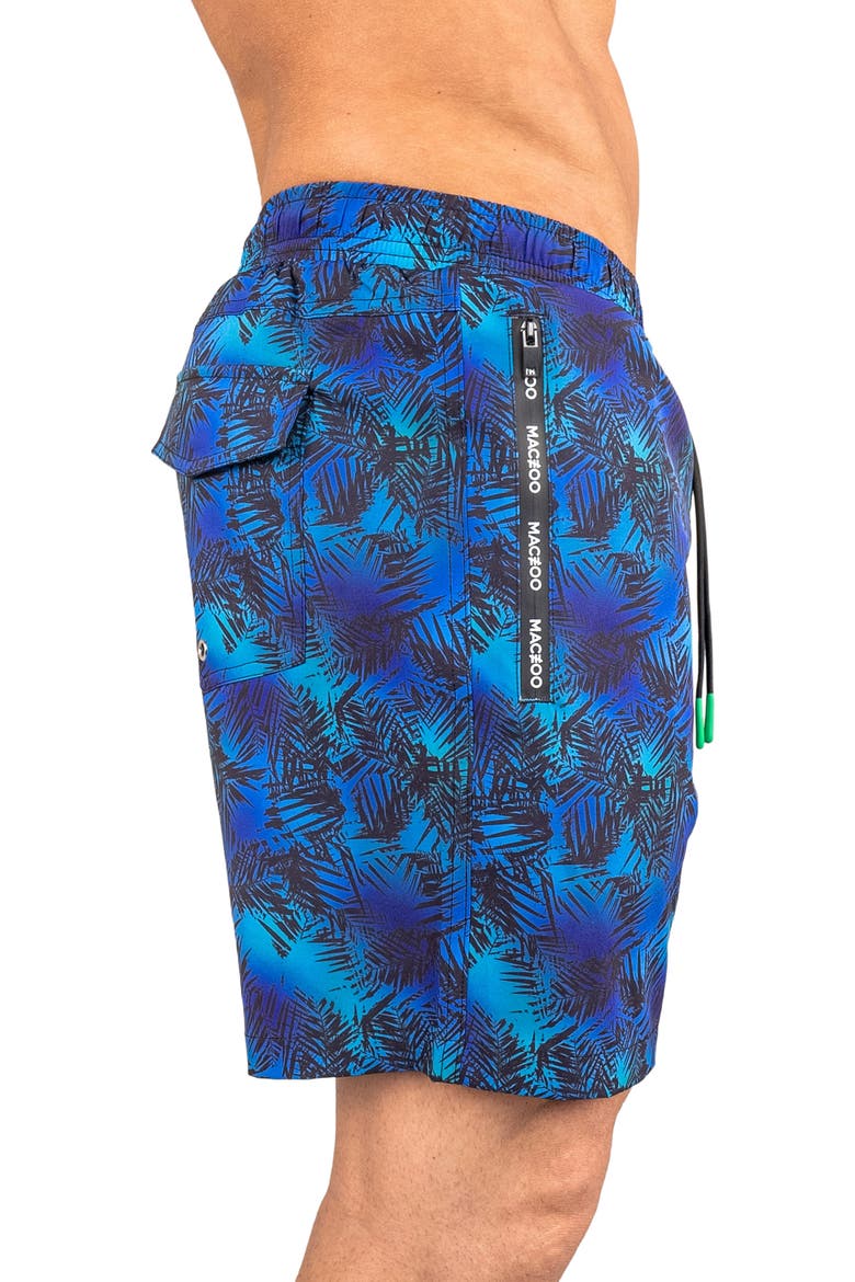 Swim Lion Hosta Swim Trunks, Alternate, color, BLUE