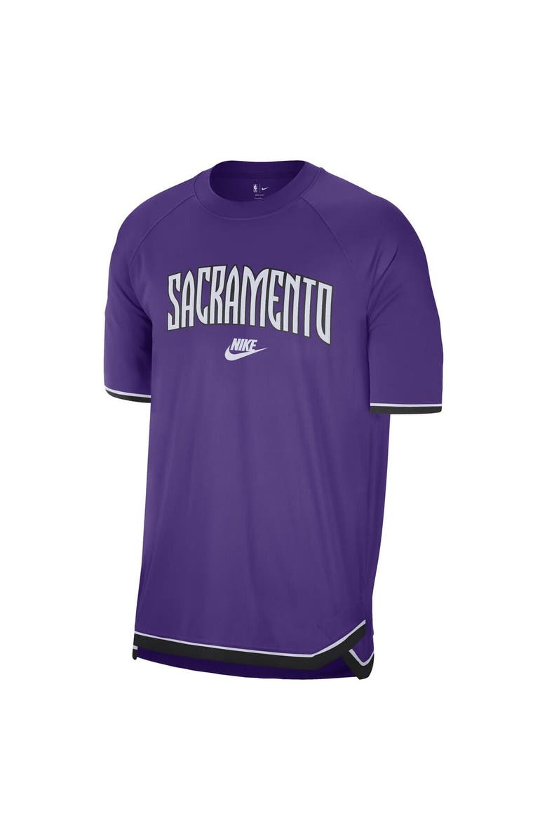 Nike Men's Nike Purple Sacramento Kings 2024/25 Classic Edition Pregame Shooting T-Shirt, Alternate, color, Purple