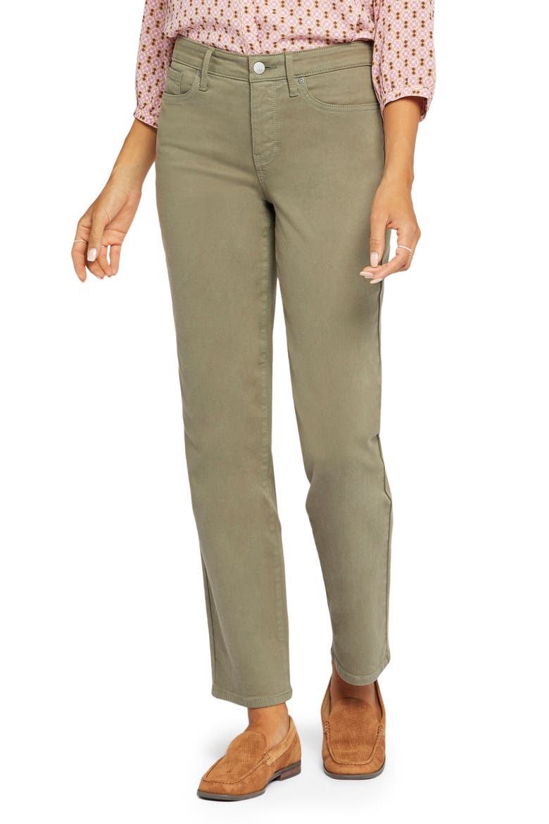 Relaxed Slender Jeans, Main, color, AVOCADO
