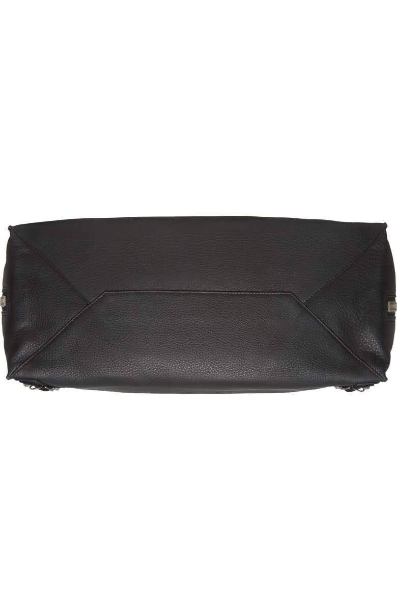 Balenciaga Papier A4 Zip Around Leather Tote, Alternate, color,