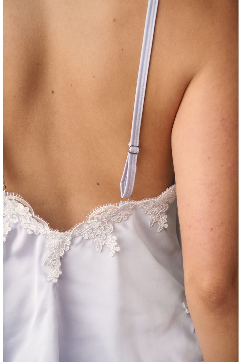 Cinderella Lace Trim Stretch Satin Camisole, Alternate, color, CINDERELLA