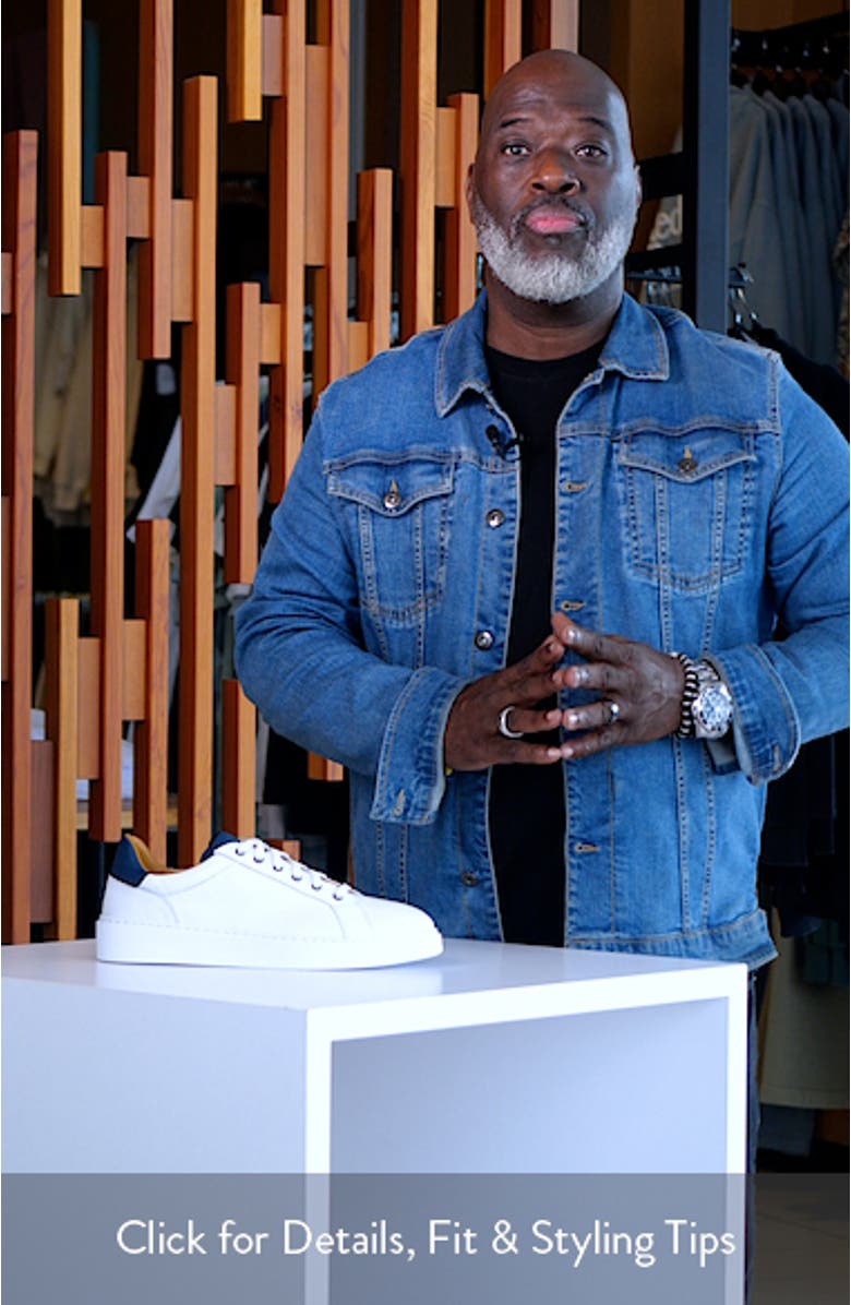 Camino Low Leather Sneaker, sales video thumbnail