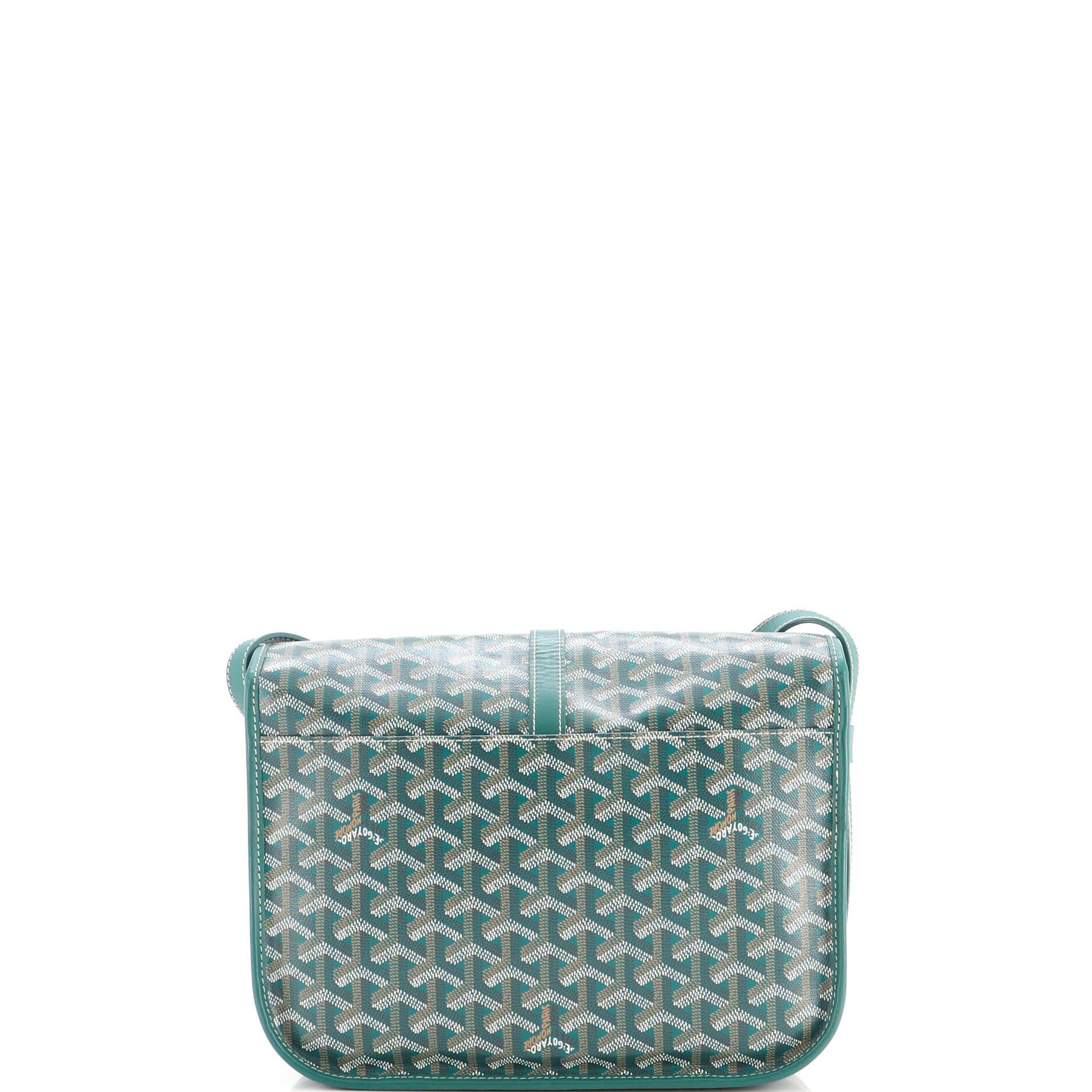 Belvedere II Messenger Bag Coated Canvas MM, Alternate, color, Green