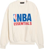 Fear of God Essentials x NBA Sport Fit Crewneck Sweatshirt