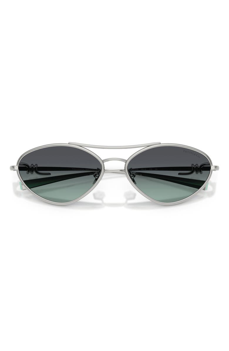 Tiffany & Co. 58mm Irregular Sunglasses, Alternate, color,