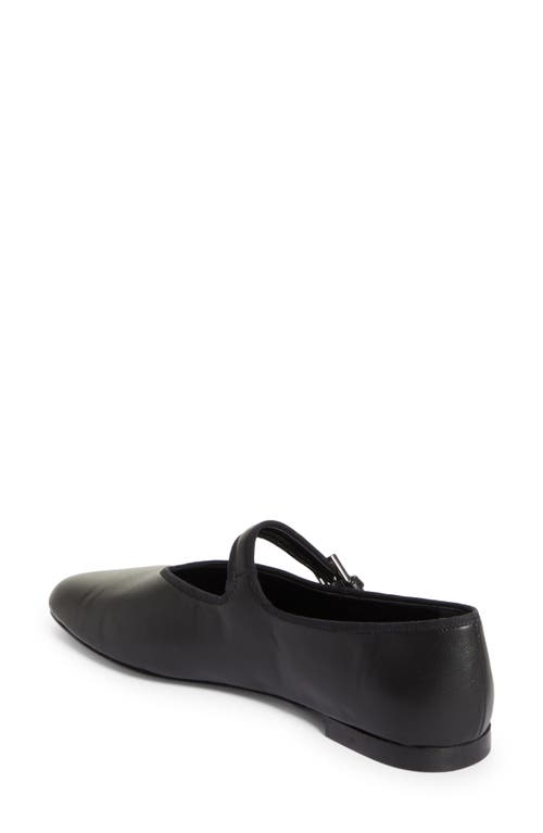 The Row Boheme Leather Mary Jane Flats