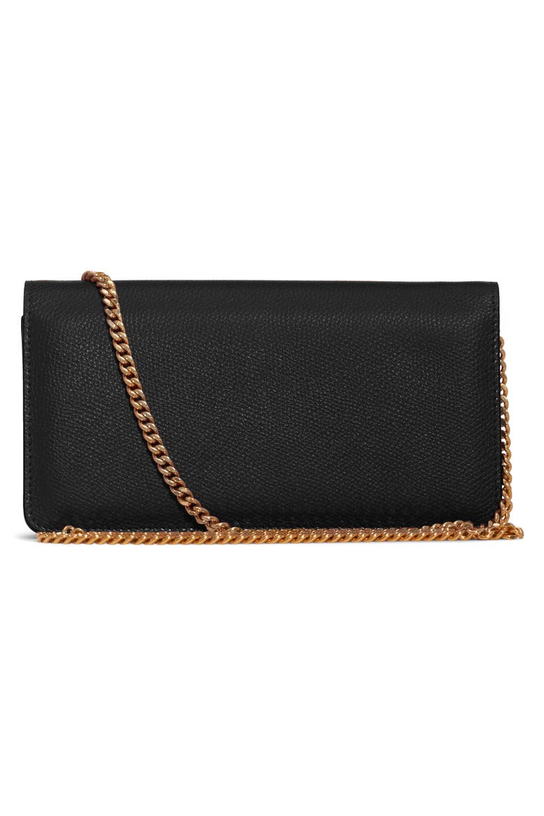 VSling Calfskin Wallet on a Chain, Alternate, color, NERO
