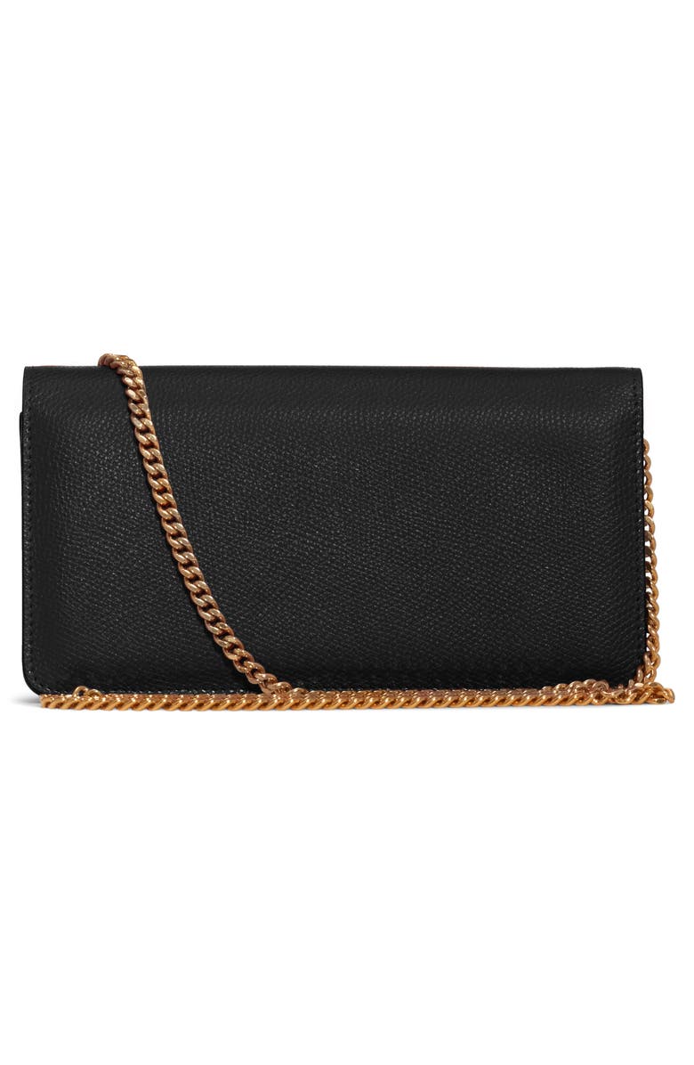 Valentino Garavani VSling Calfskin Wallet on a Chain, Alternate, color, 