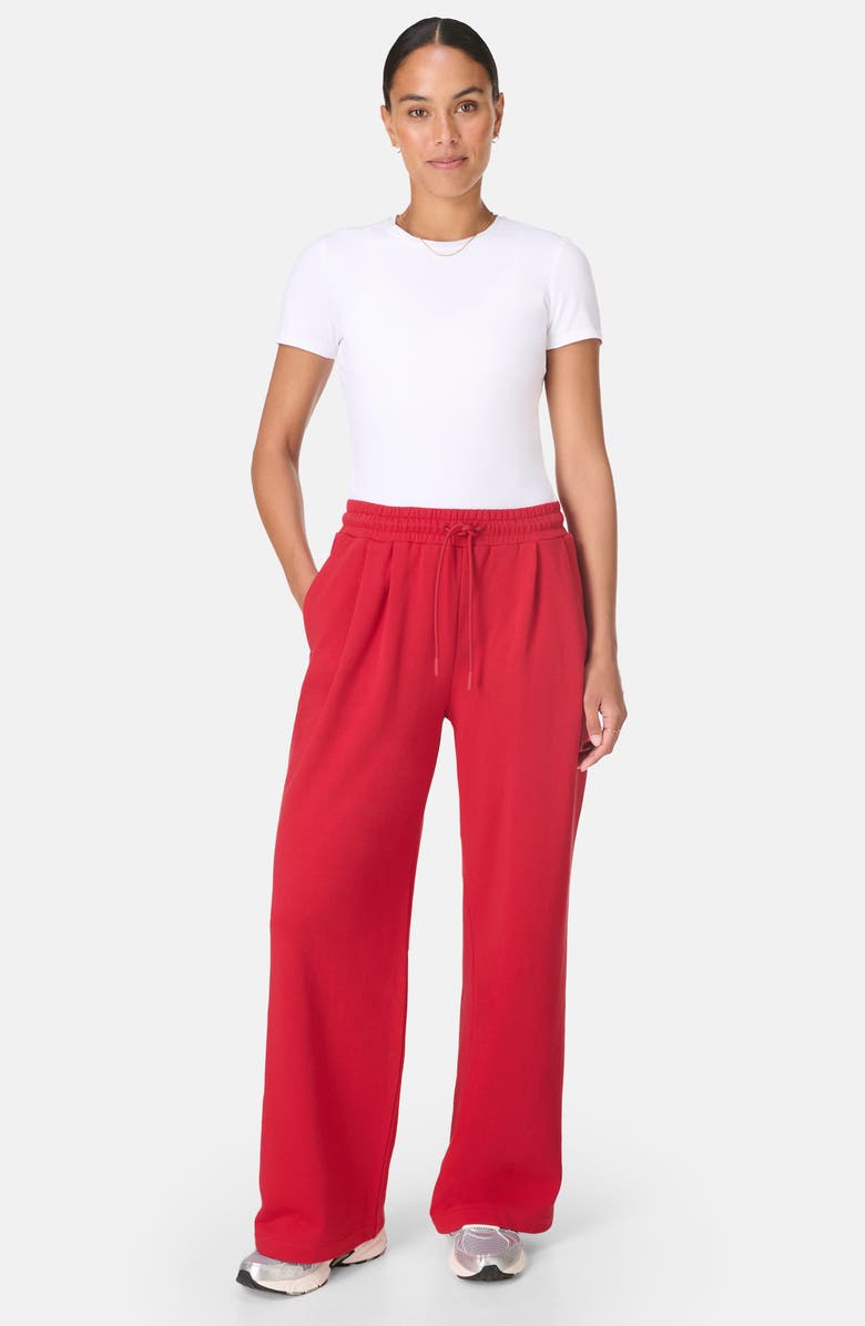 Sweaty Betty Revive Track Pants, Alternate, color, Pepper Red