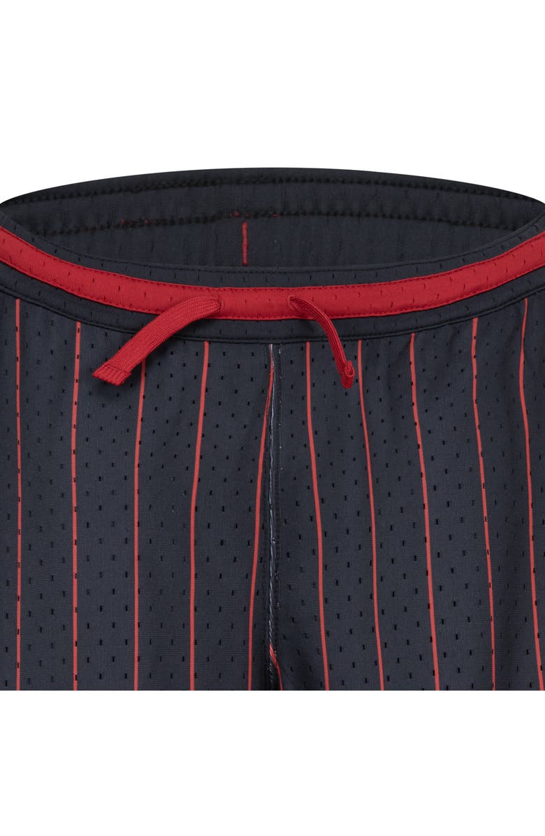 Jordan Kids' Print Dri-FIT Mesh Basketball Shorts, Alternate, color, Black