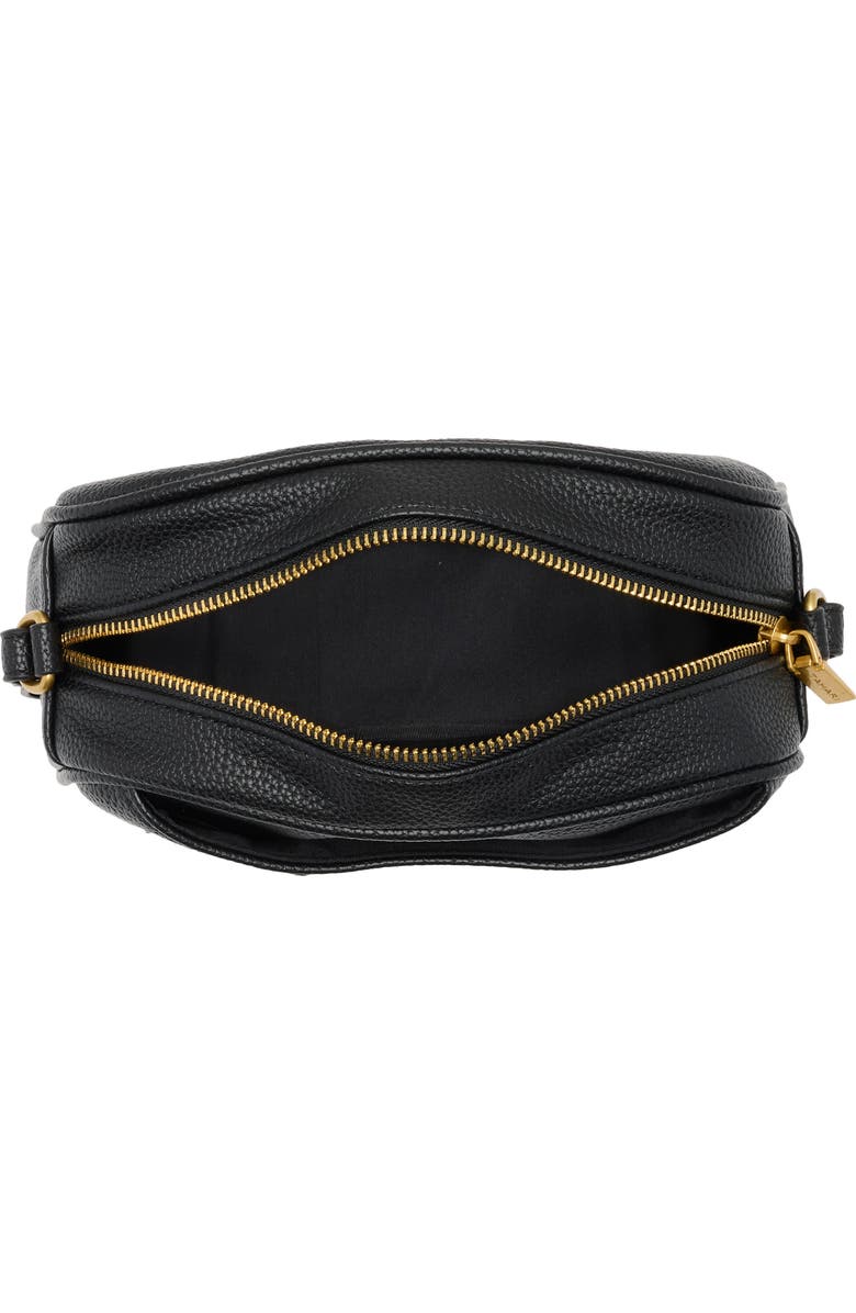 Tahari Trapezoid Camera Crossbody Bag, Alternate, color, Black