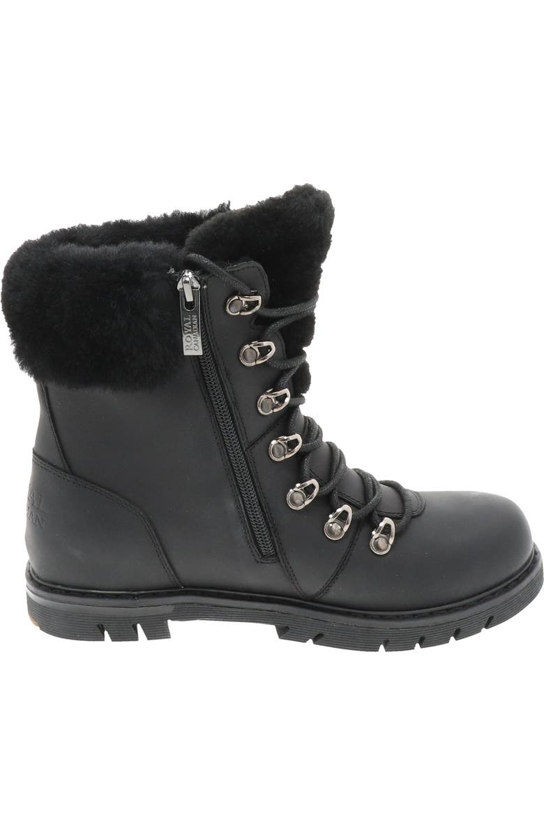 Royal Canadian Stratford Genuine Shearling Cuff Waterproof Boot, Alternate, color,
