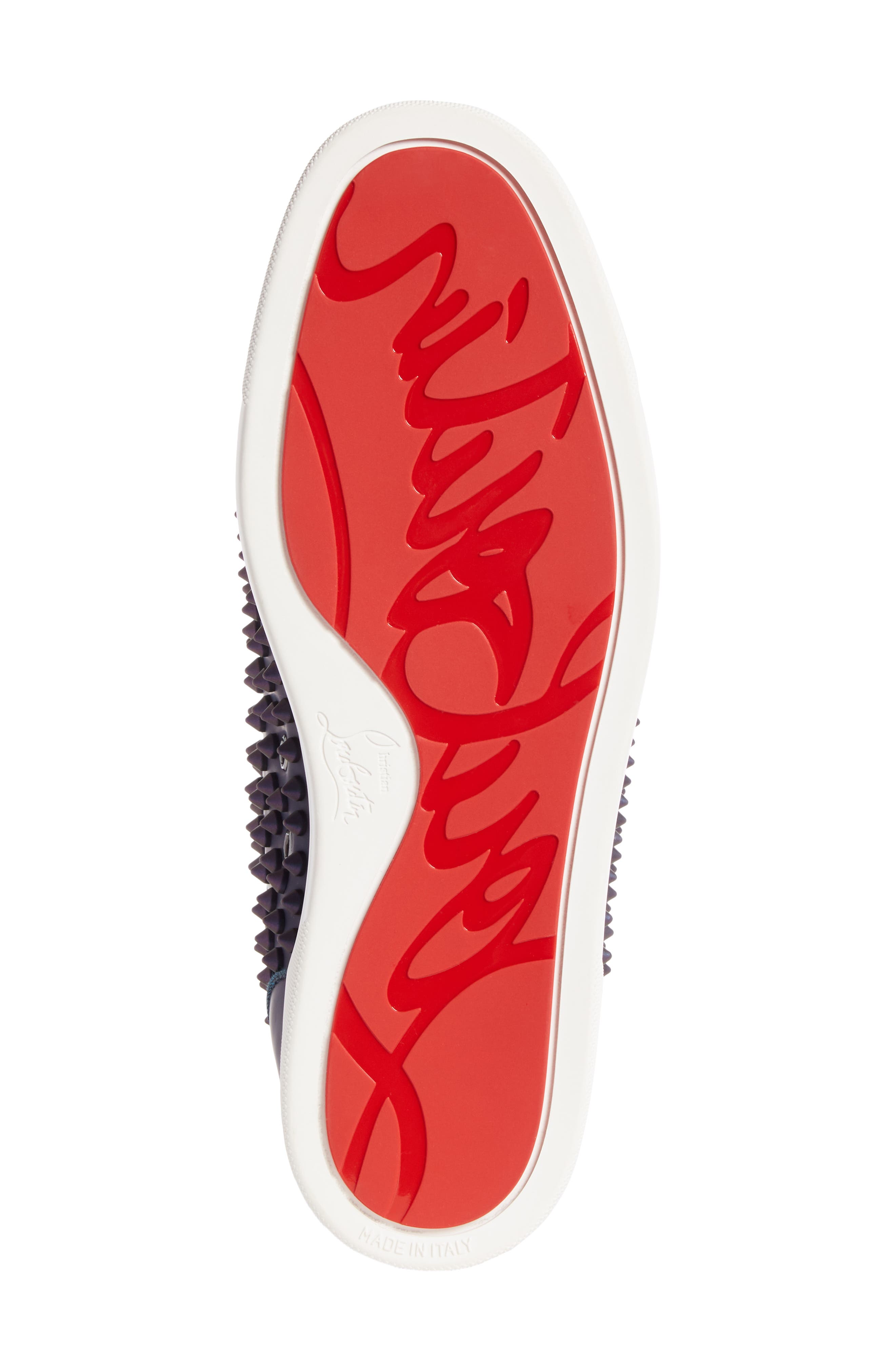 Christian Louboutin Louis Orlato Gommato High Top Sneaker, Alternate, color, 